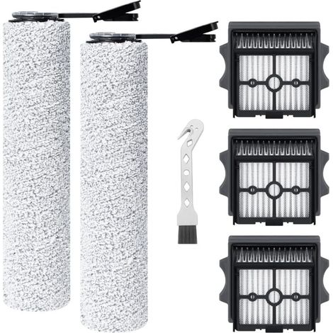 Ersatzbürstenwalze und HEPA-Filter für Tineco FLOOR ONE stretch S6/SWITCH S6/S6 stretch lite/S7 Stretch Ultra/S9 Artist/i6 Stretch/i5 Stretch Staubsauger