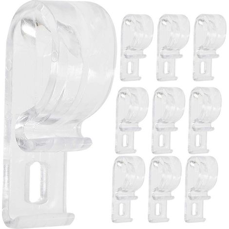 Lot de 20 attaches de sécurité pour chaînette de store enrouleur, guide-cordon, crochet de fixation, clip pour chaînette à billes-5.40X2.50X1.50CM-As Shown (1/4)