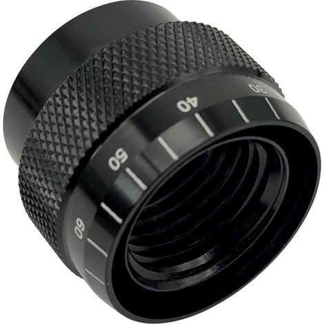 Micromètre de hauteur de ressort de soupape en aluminium noir, outil de mesure de rechange adapté à la plupart des moteurs V8. (1/5)