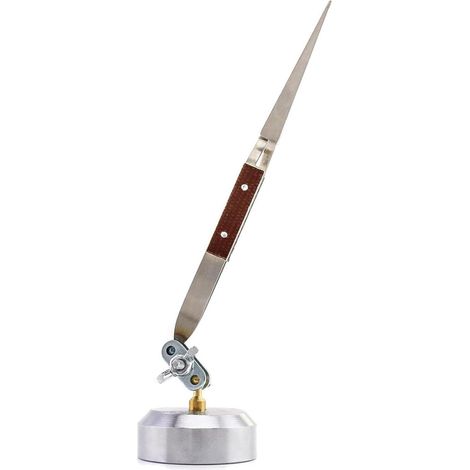 Outil de soudure avec pince à épiler pointue pour travaux de bijoux, rotation à 360 °, pince à épiler avec base (1/5)