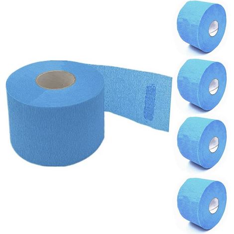 Lot de 5 bandes extensibles pour le cou, destinées aux salons de coiffure et aux barbiers. (1/5)