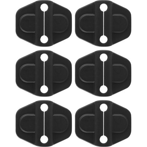 6 Plots Cache de Serrure de Porte Auto Garniture pour Jeep Wrangler JL JLU Sport Sahara Freedom Rubicon (1/5)