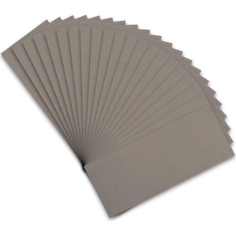 Schleifpapier 1500 Körnung 21 nass Siliziumkarbid 21 Sheets 1500 Grit (1/5)