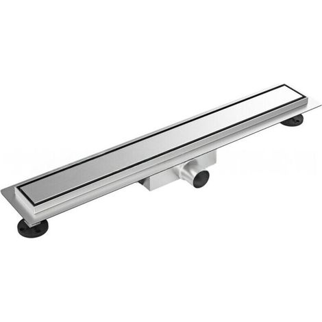 60 cm Shower Channel, 2-in-1 Panel, with 360° Siphon and Filter, 304 Stainless Steel Shower Floor Drain (1/4)