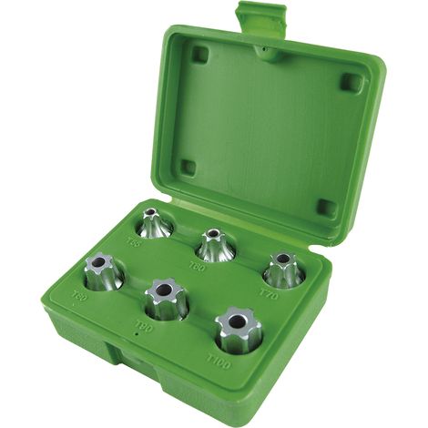 JBM 51410 Set di inserti torx 1/2" 6 Pz.