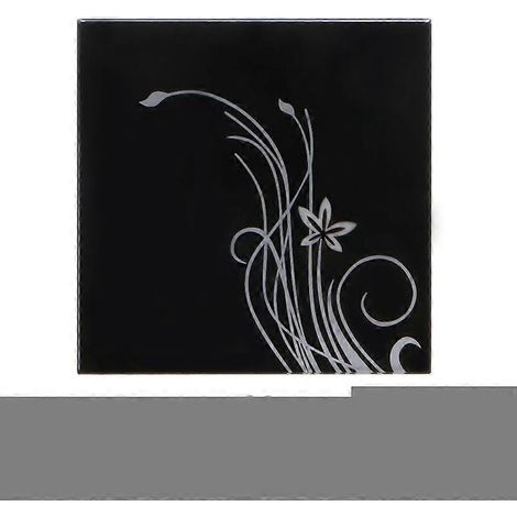 Applique murale avec interrupteur tactile pour domotique, panneau de verre multifonction (1/4)