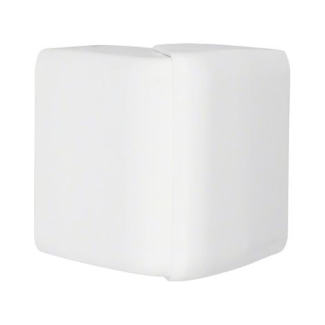 Angoli esterni variabili per modanature da 20 x 50 mm, tehalit bianco TEHALIT
