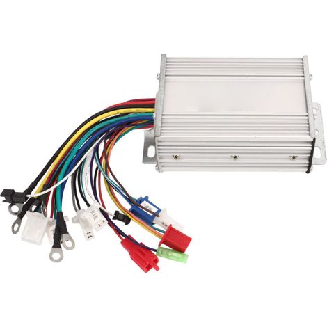 25-A-Bürstenlosmotor-Controller, 9 Röhren, 48 V bis 64 V, 450 W, intelligente Dual-Mode-Erkennung für Motoren von 350 W bis 500 W – Crezuo
