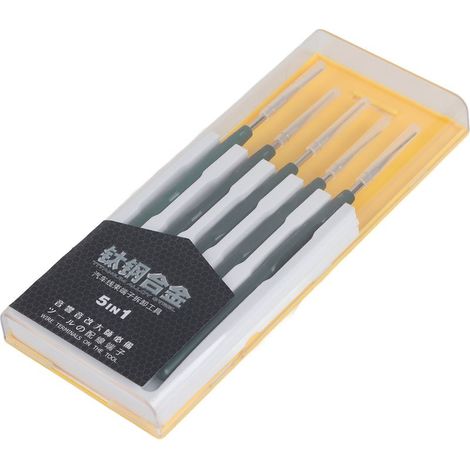 Kit d'outils de démontage et de retrait des broches de connecteurs de faisceau de câbles automobiles (5 pièces, 1 jeu) (1/5)