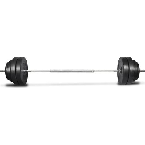 Maison Exclusive - Langhantel mit Gewichten Set 60 kg