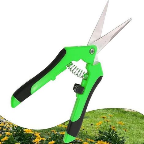 Lot de 3 Sécateurs Jardinage Outils Taille Multifonction Greffe Récolte (1/4)