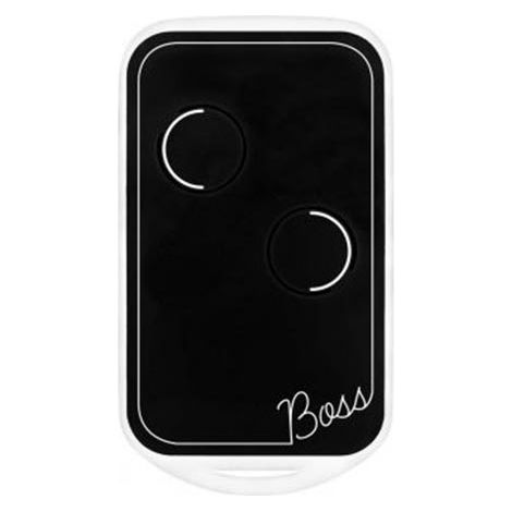 Emetteur 2 canaux avec disposition pour le quartz auto-apprentissage automatisation de portail Nologo BOSS-QC2-W - Blanc