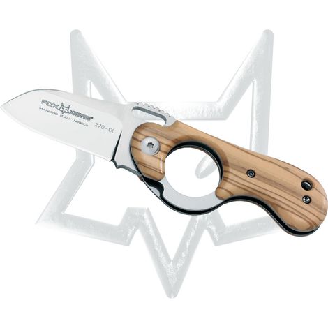 Fuchs Elite M/Co Olive Wood Lama Messer