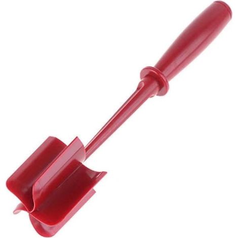 Fleischwolf, hochwertiger hitzebeständiger Fleisch- und Gemüsewolf, rot, 1 Stück. (1/5)