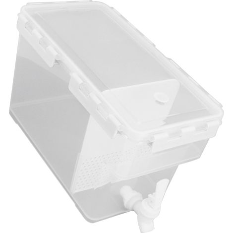 Wasserkocher für Kaltgetränke, großes Fassungsvermögen, vielseitig einsetzbar, mit Filter, 6 Liter, weiß (1/5)