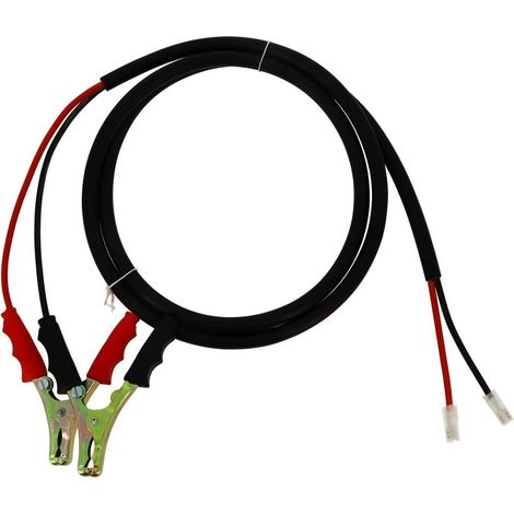 CABLE ELECTRIQUE AVEC PINCES LONGUEUR 2M 2x6MM² RENSON