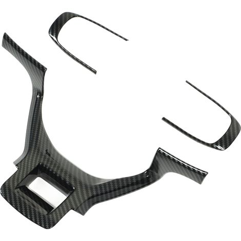 Ensemble de 3 housses de volant en fibre de carbone, motif fibre de carbone, surface lisse et antirouille, pour KIA Sportage HEV NQ5 (1/5)