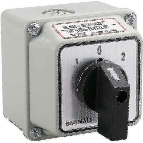 Commutateur rotatif SZW26-20/D202.2D universel 660 V 20 A 3 positions (1/5)