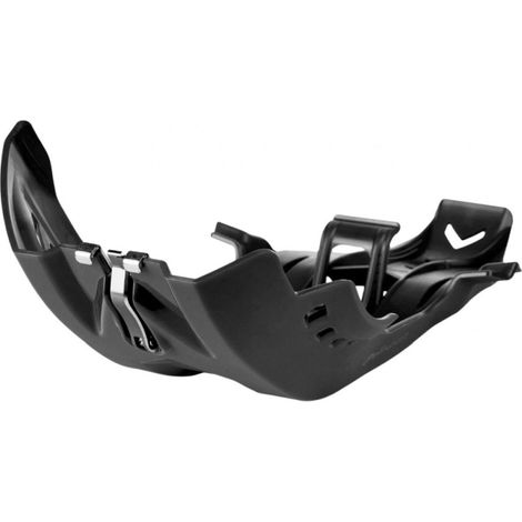 Plaque de protection de soubassement Fortress Pro Polisport KTM SX SXF 250 350 Noire (1/2)
