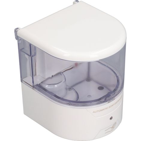 Automatischer Seifenspender (600 ml) – Intelligenter, berührungsloser Wandseifenbehälter für Zuhause, Büro, Schule und Hotel (1/5)