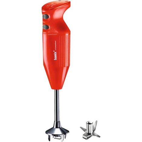 Bamix ONE Stabmixer rot leistungsstark