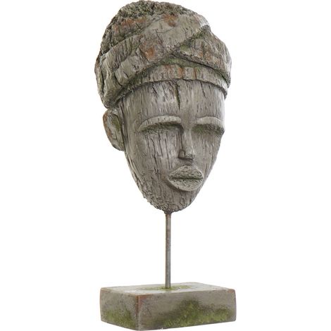 Figure Metall Faserglas 24x15x58 Afrikanische Grauglas Metall Fasermaterial Multicolorfamilie Ablehre Dekoration Details Details Details (1/3)