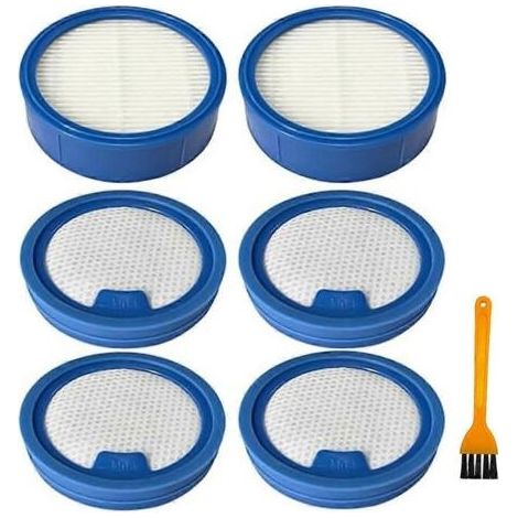 Kit de filtres de rechange pour aspirateur sans fil AEG séries 7000 et 6000 : 2 préfiltres et 4 filtres à poussière fine. (1/5)