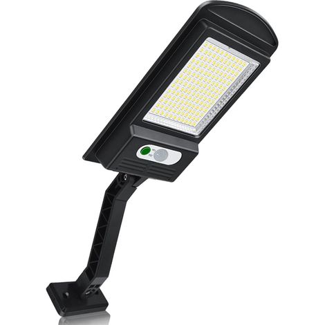 Projecteurs LED d'extérieur, Réverbère Solaire Avec Capteur De Mouvement Lumière Solaire De Parking 168 LED IP65 Lumière De Sécurité Solaire Extérieure For Terrasse De Rue De Jardin pour cour, parking (1/5)