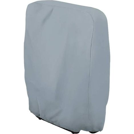 Staubschutzhülle für grauen, klappbaren Outdoor-Sonnenstuhl, HANBING (1/5)