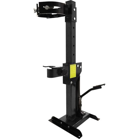 Bituxx Federbeinspanner 2.5T Federspanner Stoßdämpfer Domlager Fahrwerk Werkzeug Federbeinspanngerät Hydraulisch KFZ Auto Motorrad Schwarz (1/5)