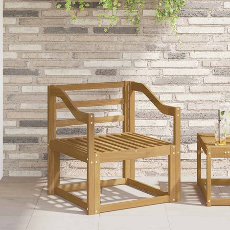 vidaXL Modulo braccioli 2 pcs Bianco 59 x 4 x 73 cm (1/5)