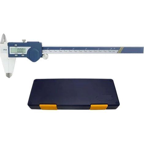 Pied à Coulisse numérique en Acier Inoxydable trempé 0-150mm, micromètre électronique, Outil de Mesure(0-200mm) (1/5)