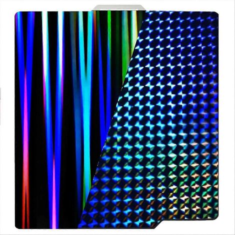 Plateau d'impression H1H pour imprimantes Bambu-Lab X1C/X1/X1E/P1P/P1S/A1, plateau 257 x 257 mm, Light Beam + Phantom Spring St (1/5)