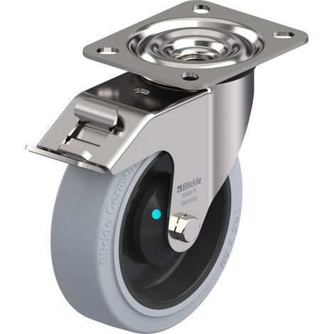 Blickle 583120 LEX-POEV 125KAD-FI-SG (LEX-POEV 125KD-FI-SG) Lenkrolle mit Feststeller Rad-Durchmesse (1/2)