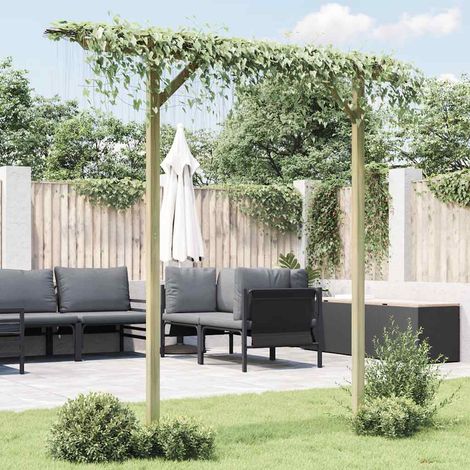 Tonnelle Barnum de Jardin, Pavillon, Pergola, Tente de jardin, 200 x 40 x 205 cm Bois OIB9642E (1/4)