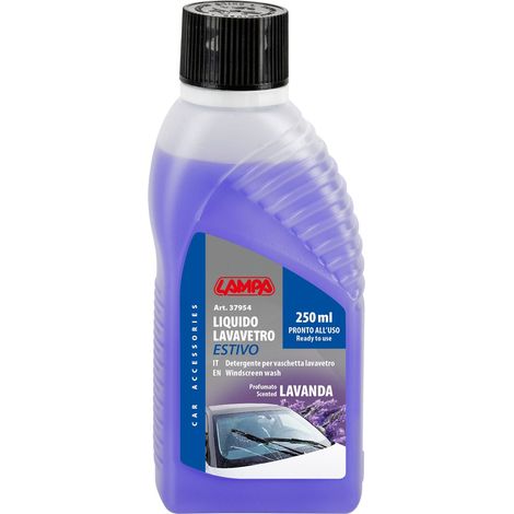 Liquido lavavetro estivo profumato, pronto all'uso - Lavanda - 250 ml