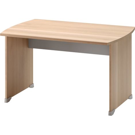 Table bureau pieds panneaux (1/2)