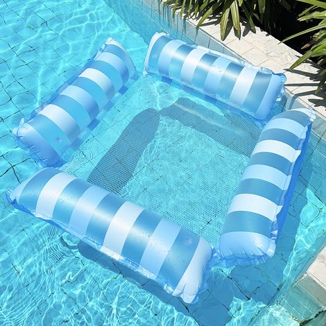 ALLIANDISInflatable Pool Float Swim Mattress Water Hammock Adult Swim Tube Summer Water Sports Swim Pool Air Mattress (1/5)
