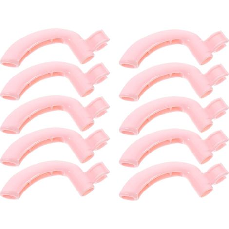 Poignées de rechange en plastique pour pelle à poussière (lot de 10) avec clip (1/5)