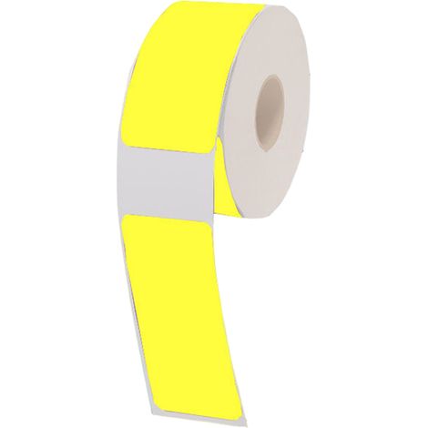 12 rouleaux étiquettes autocollantes, imprimante D30, résistantes à l'eau et à l'huile, sans encre, 300 étiquettes/rouleau (1/5)