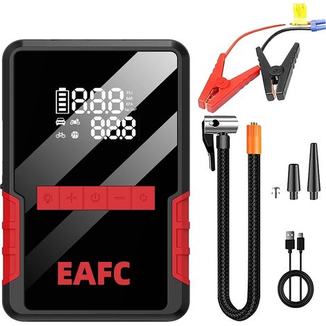 Démarreur de voiture, compresseur d'air, booster portable, Clip original (1/2)