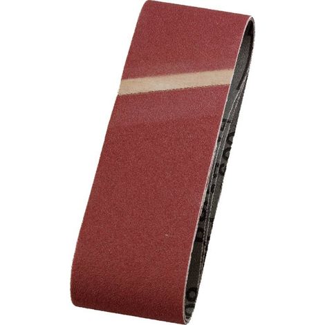 Set di nastri abrasivi kwb 911008 ossido di alluminio 400x60 mm 3 pezzi