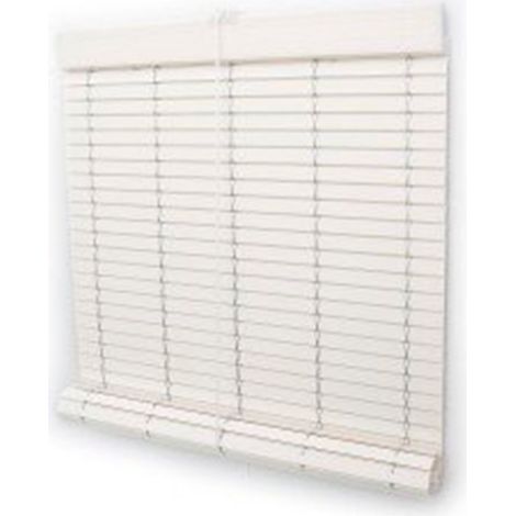 Persiana enrrollable Blanca PVC 77 x 125 cm -