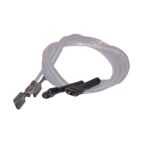 Câbles HT PTFE Ø2.5mm cosse faston 2,8 (X 2) - DIFF