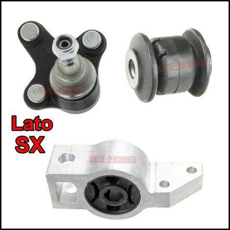 Kit 3 silent-block lato sx audi a3 (8p1) artAp-422