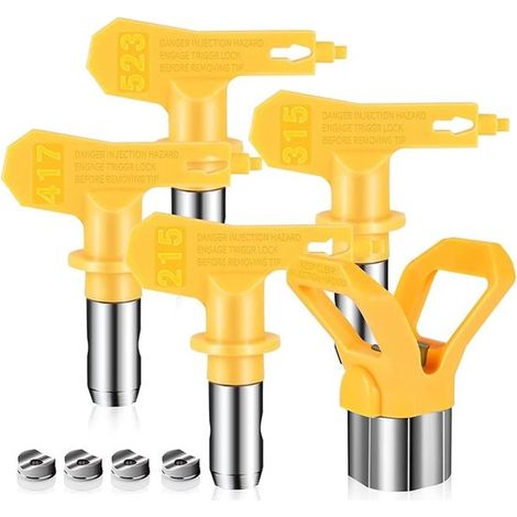 Buse airless haute pression pour pulvérisateur peinture, modèles 215/311/317/517 (1/5)