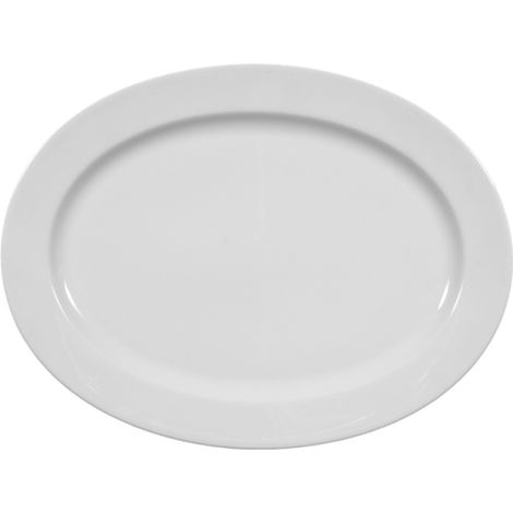 SELTMANN - PIATTO OVALE MERAN IN PORCELLANA BIANCA 28 CM