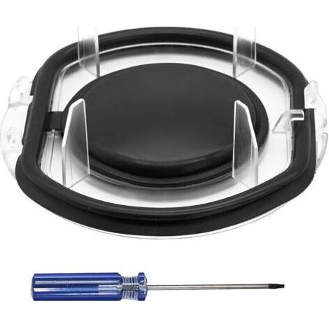 Tapa del contenedor de polvo con anillo de sellado, accesorio para Dyson, tapas de repuesto con destornillador, tapa del cubo de basura para Dyson V6 DC58 DC59 DC61 DC62 DC72 DC74 (1/4)