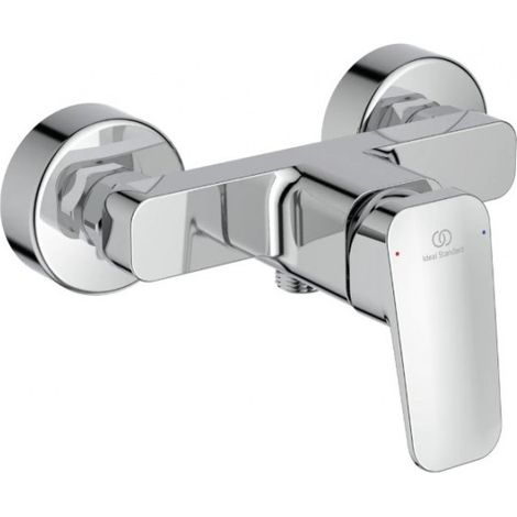 Mélangeur extérieur pour douche en laiton chromé - Ideal Standard Ceraplan (1/5)