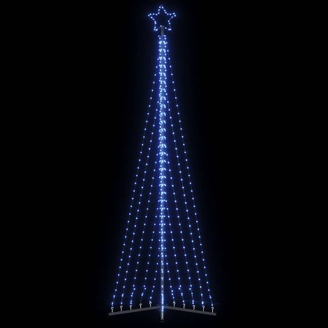 Sapin de Noël à LED-Décoration de Fête pour Noël 495 LED bleu 300,5 cm 133450 (1/5)